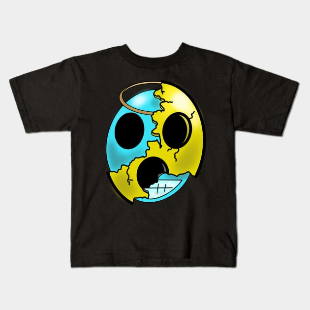 Shocked Angel Kids T-Shirt by Cicero Designs